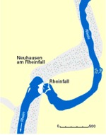 Entstehung des Rheinfalls